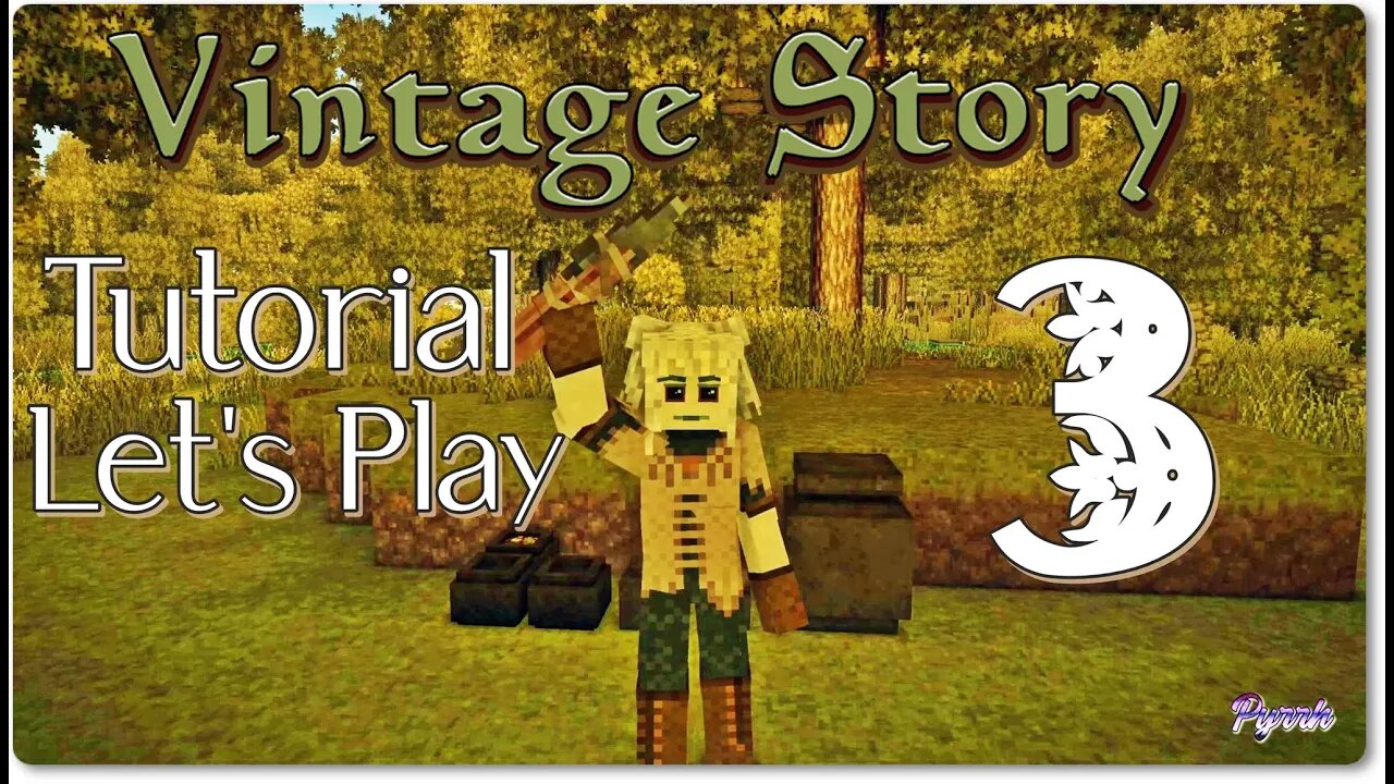 Vintage Story Tutorial Let's Play Episode 3: Fruit and Berry Foraging, Cooking, Copper Age Preps