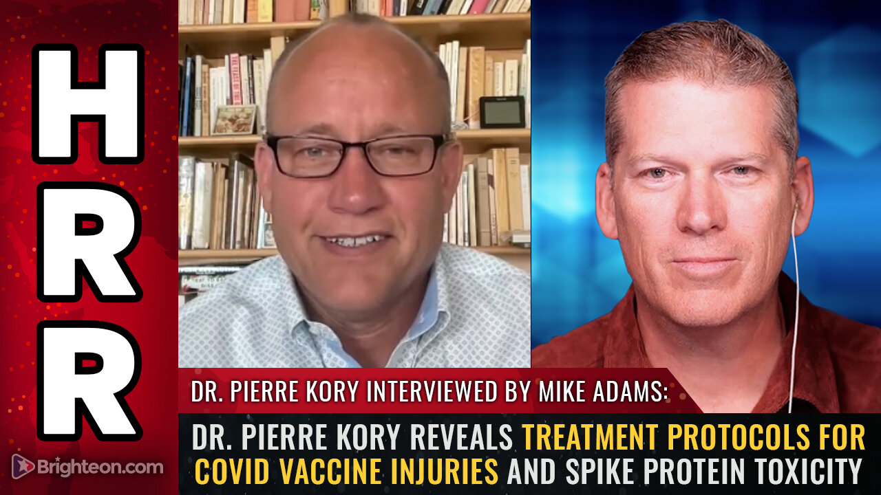 Dr. Pierre Kory reveals treatment protocols for covid vaccine INJURIES...