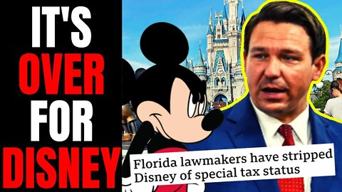 Disney Gets MAJOR Backlash | Florida Passes Bill That Changes EVERYTHING, Ron DeSantis Strikes Back