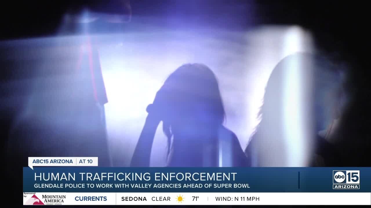 Police agencies create human trafficking enforcement ahead of Super Bowl