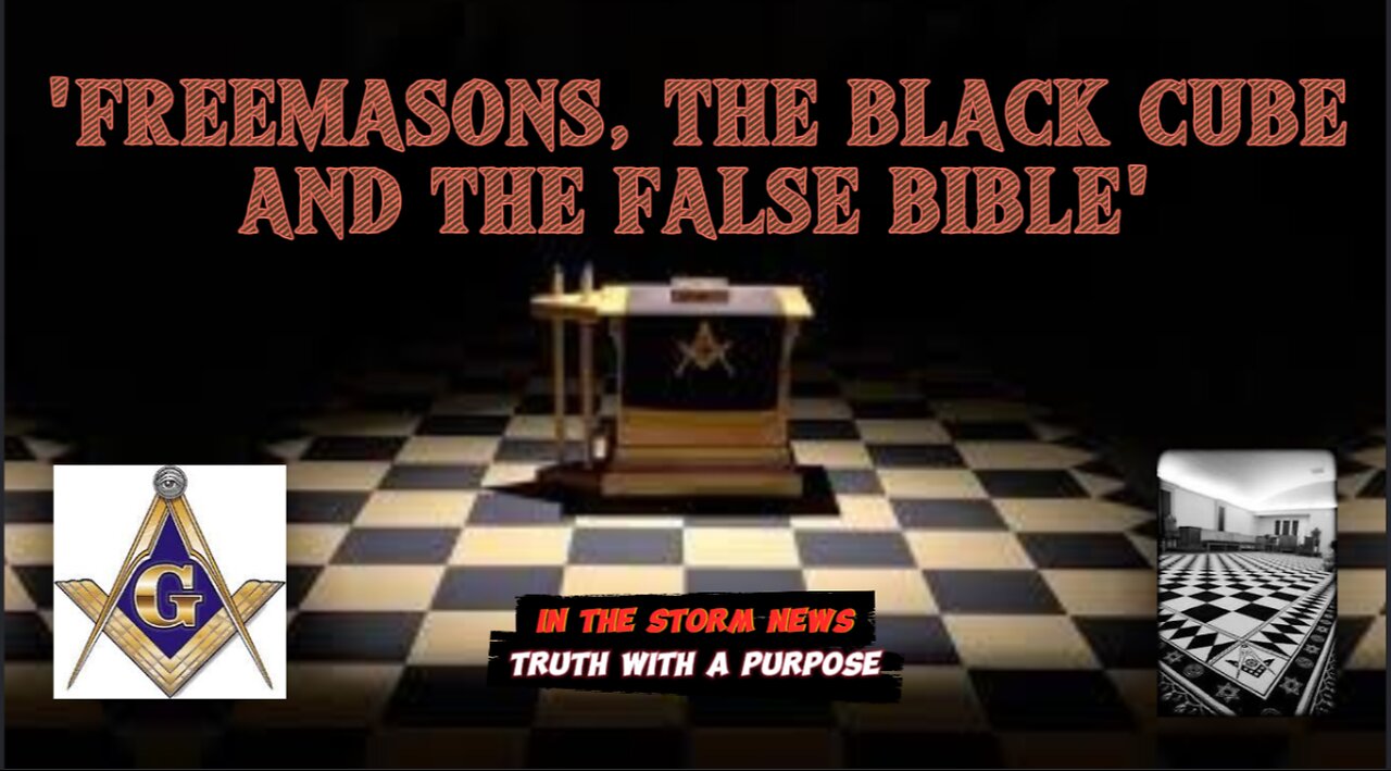 ITSN presents: 'FREEMASONS, THE BLACK CUBE AND THE FALSE BIBLE' 10.23