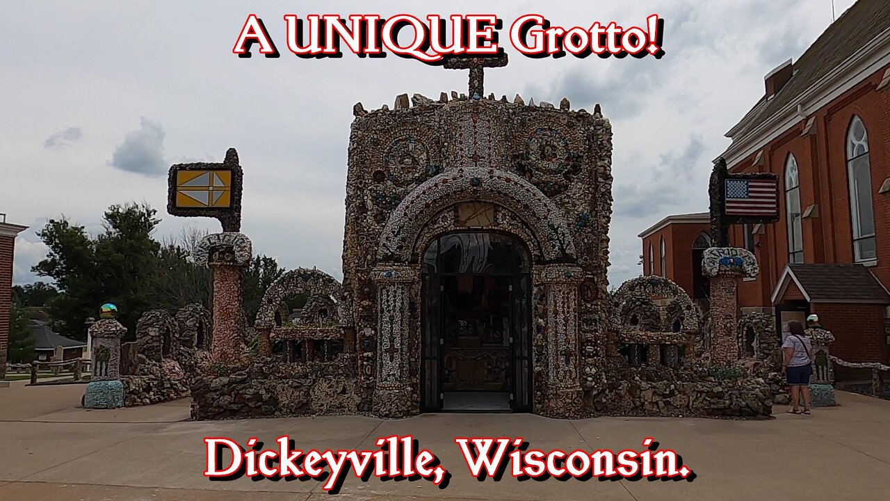 A UNIQUE Grotto! Dickeyville, Wisconsin.