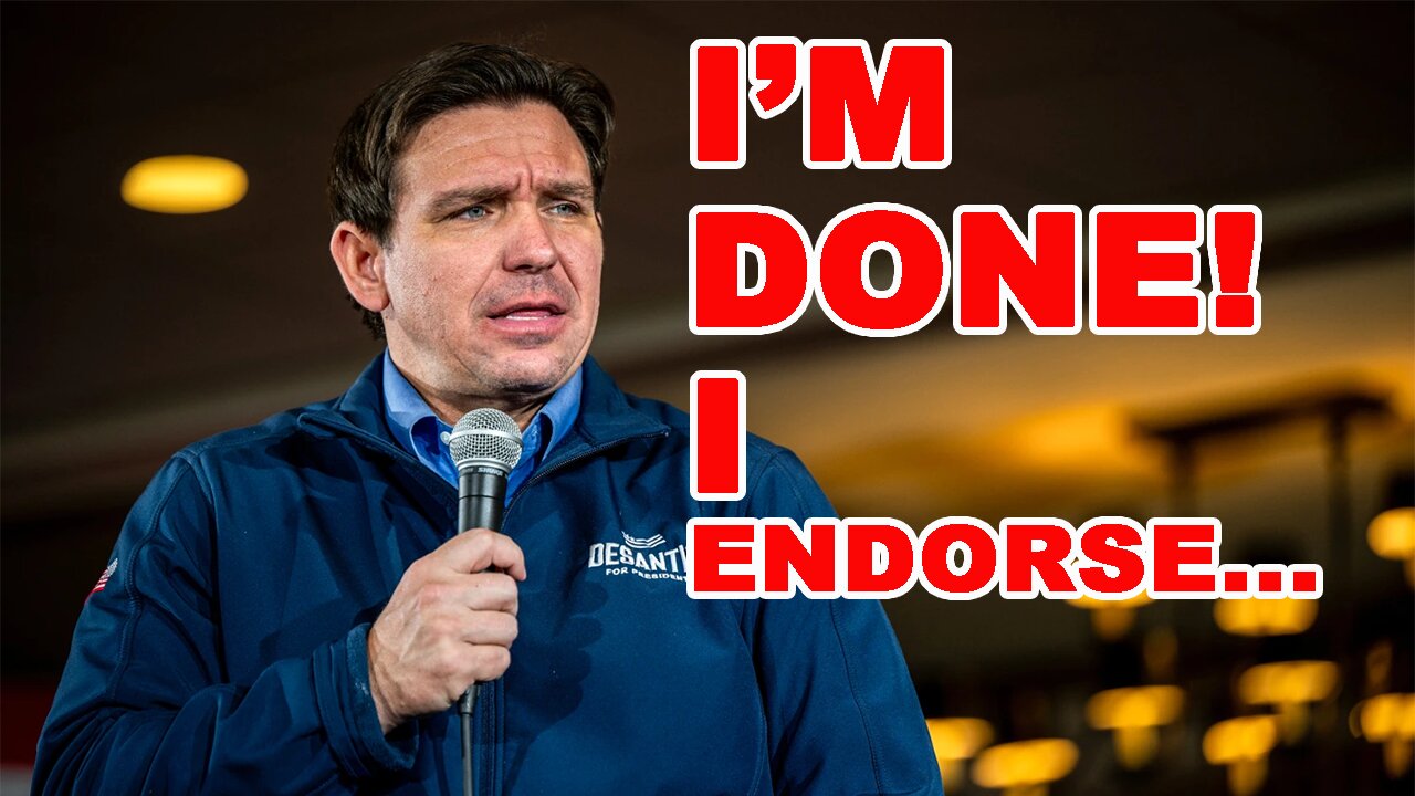 IT'S OVER! Ron DeSantis makes SHOCKING announcement! You won't believe what he said!