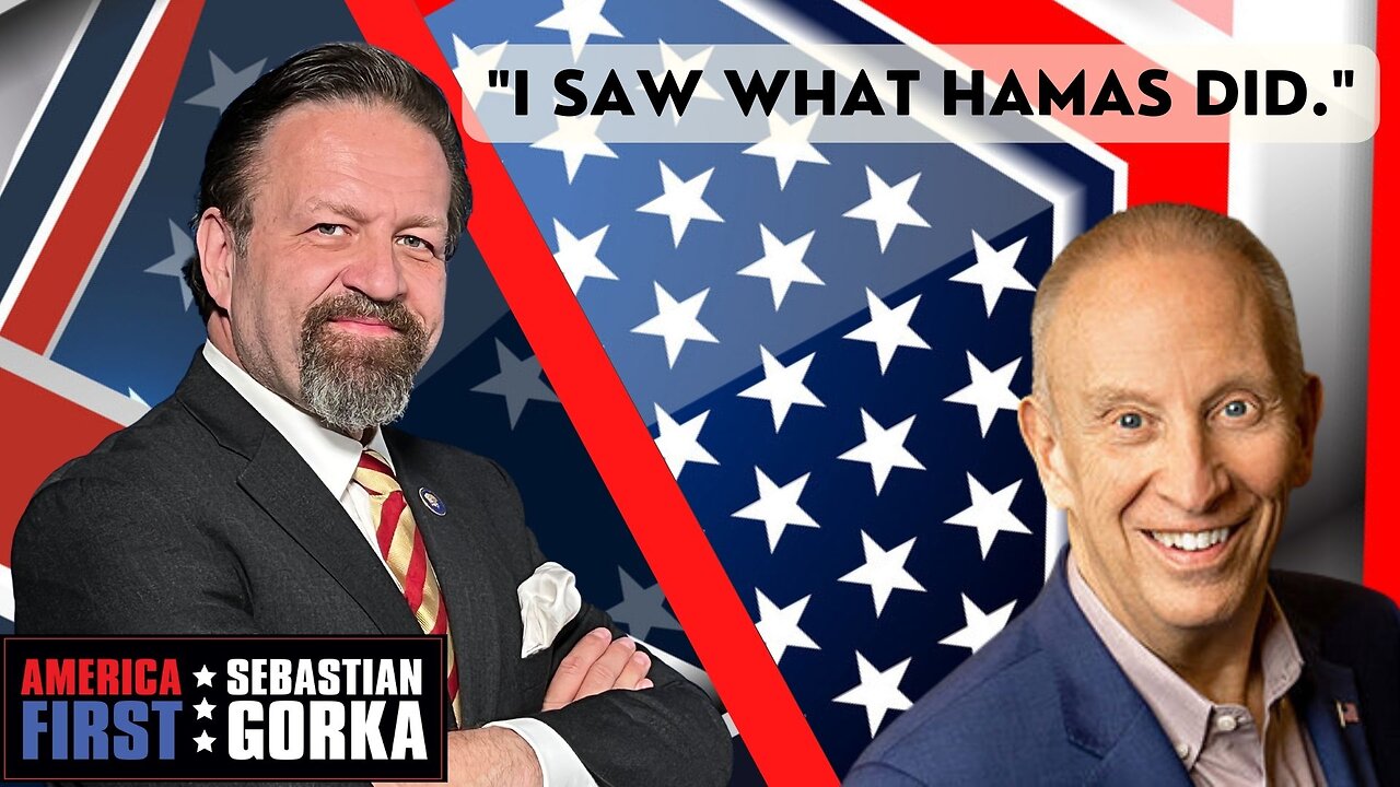 "I saw what Hamas did." Mike Gallagher with Sebastian Gorka on AMERICA First