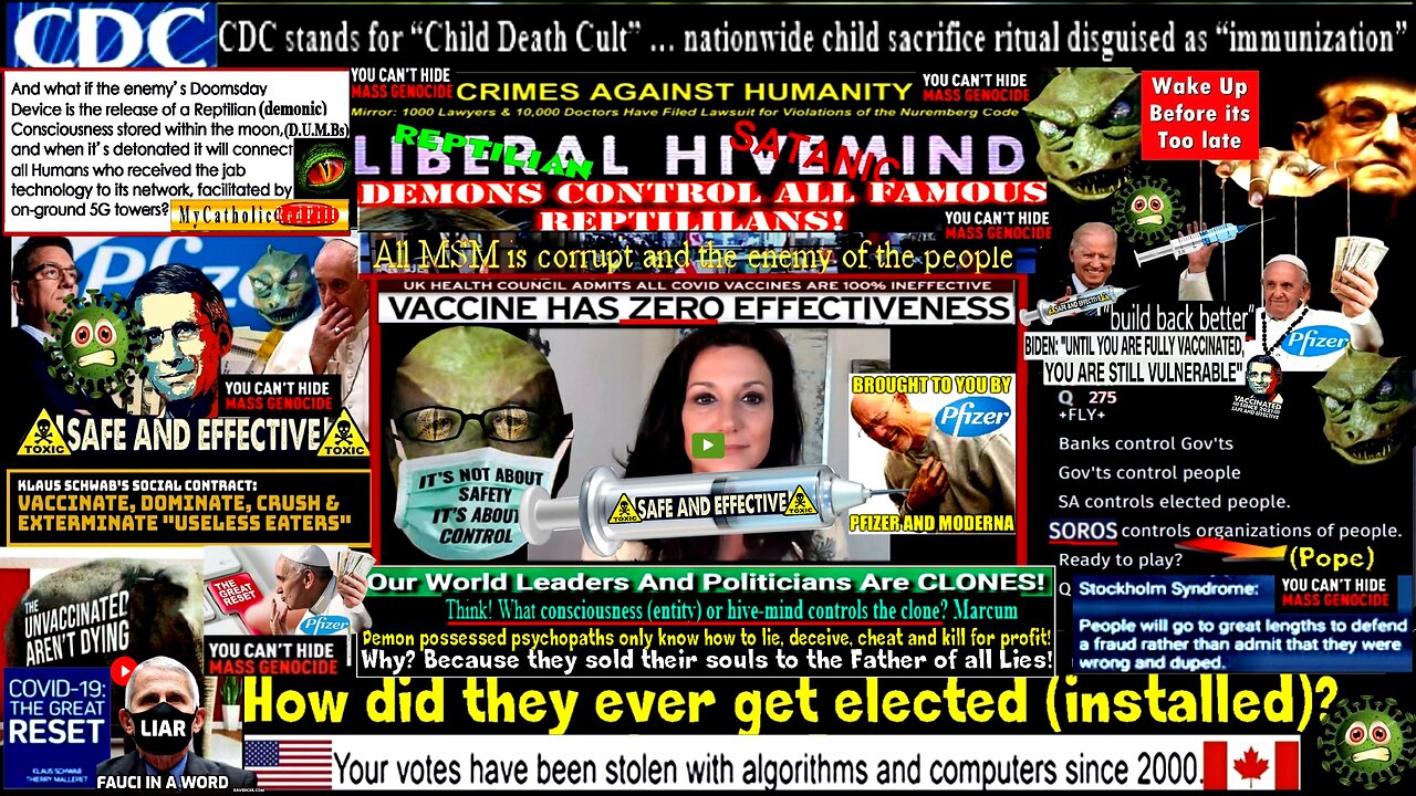 CV19 Vax an Ongoing Global Criminal Experiment – Karen Kingston (See Related Links)