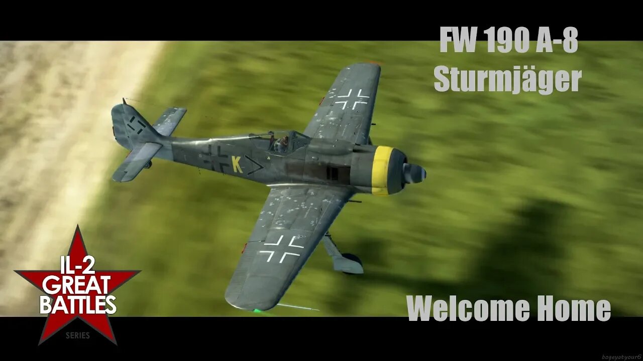 IL-2 BoS: Welcome Home - Focke Wulf 190 A-8 Sturmjäger