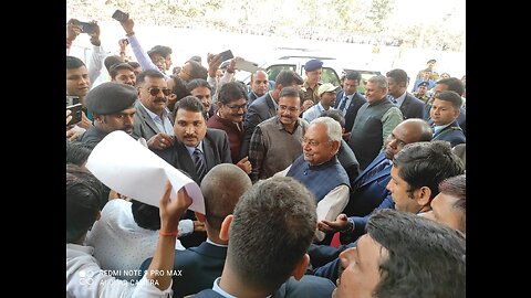 Bihar CM Nitish Kumar entry in GEC GOPALGANJ