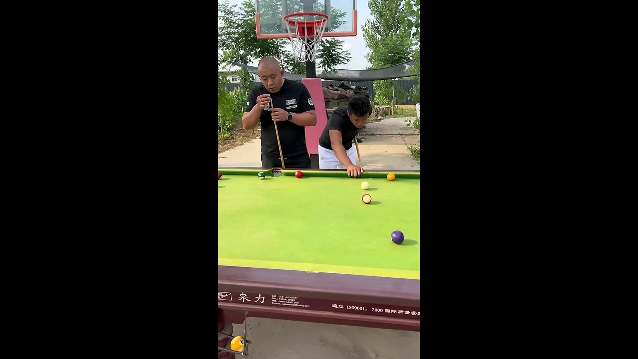 Billiards Funny Hiden Table