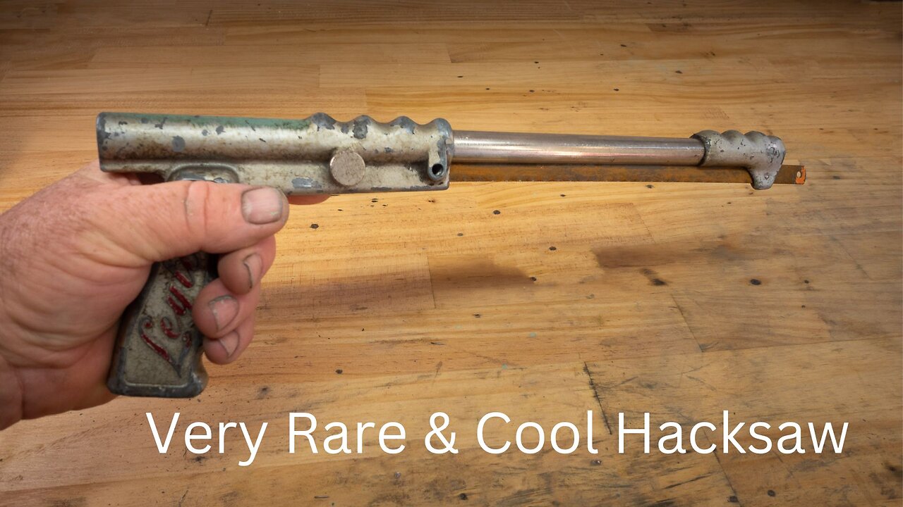 This Very Cool and Rare Hack Saw Restoration