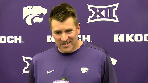 Kansas State Football | Joe Klanderman Press Conference | November 11, 2021