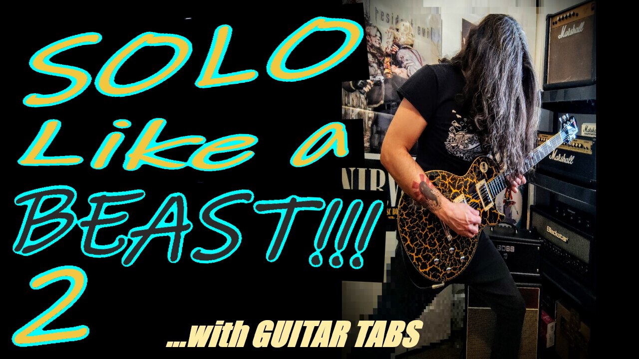 LEARN this, IMPROVE, and SHRED on! Solo like a BEAST 2.