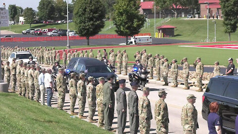 Dignified Arrival of Staff Sgt. Ryan Knauss to McGhee Tyson ANG Base, TN