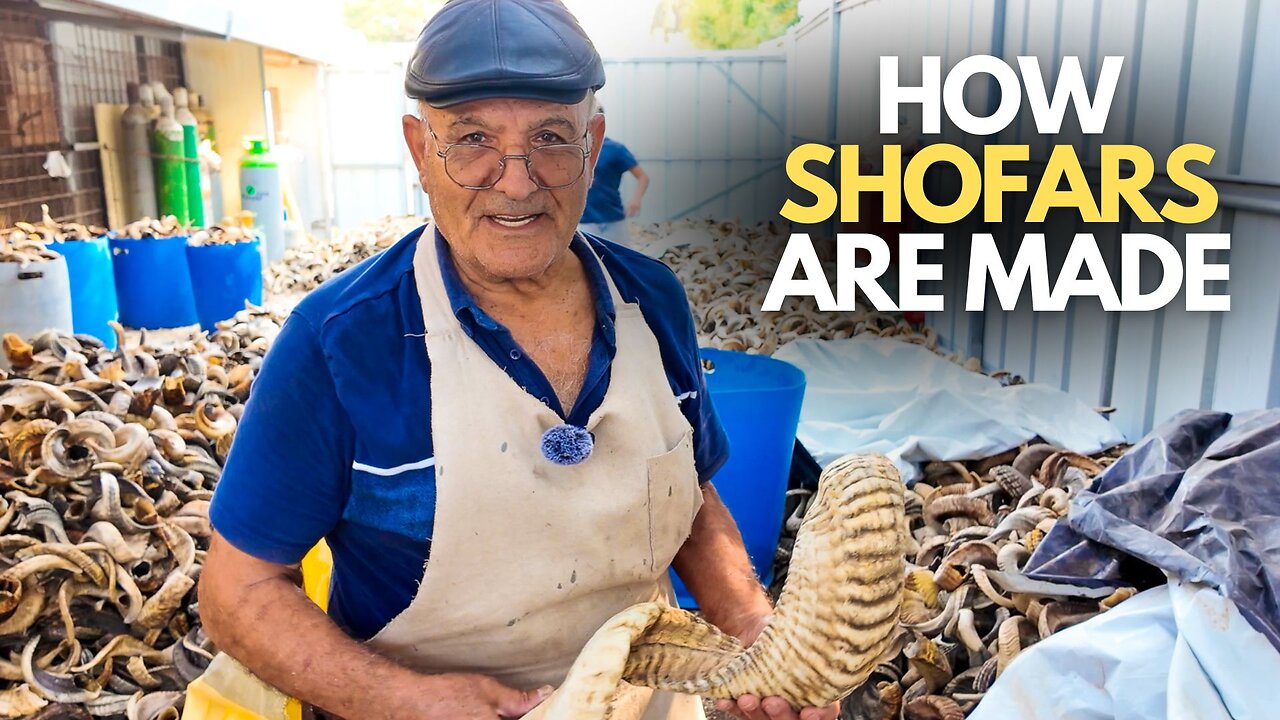 How Shofars Are Made ✡️