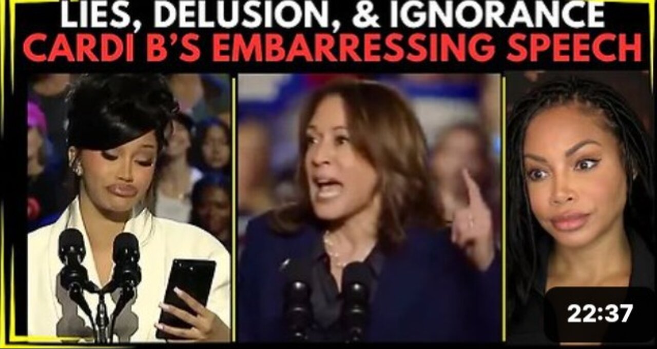 The Kamala Controllers Have Experienced Too Much Inbreeding. Mind Numbing Word Diarrhea! Only retarded people will vote for Kamala.