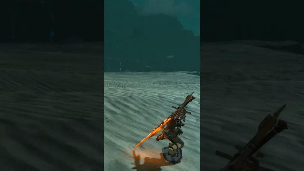 The Legend of Zelda Breath of the Wild Sand Surfing Skill