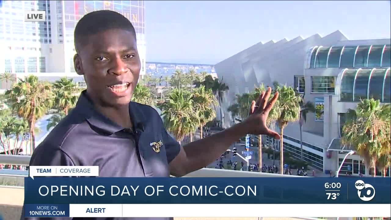 Anchor Wale Aliyu takes a look into San Diego Comic-Con 2023