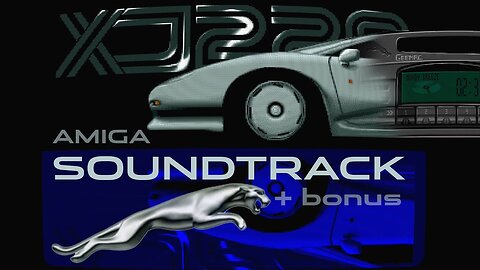 Jaguar XJ220 | Amiga 1992 CD Soundtrack 🎵 [HQ]