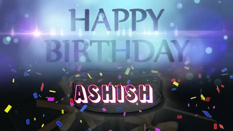 Wish you a very Happy Birthday Ashish from Birthday Bash