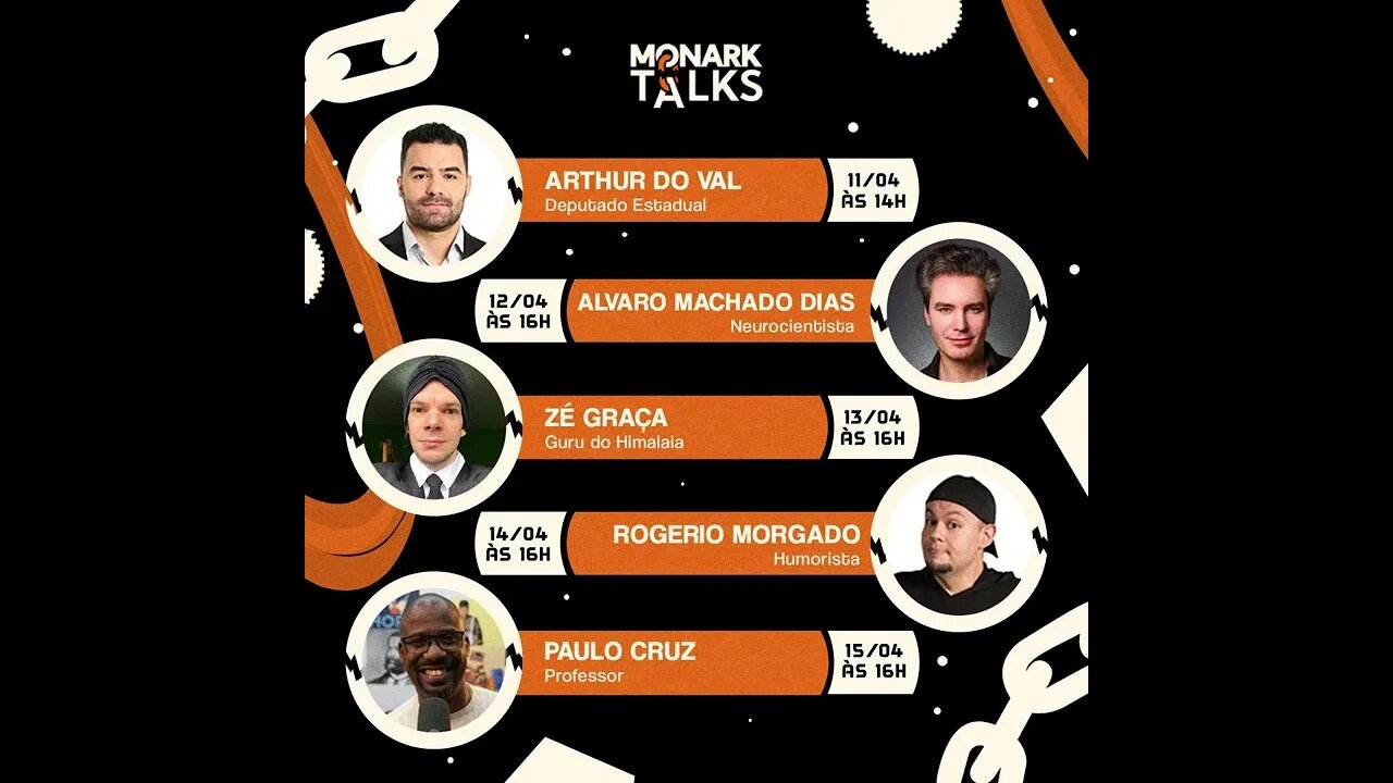 AGENDA 11/04 A 15/04 #MonarkTalks #podcast #SHORTS