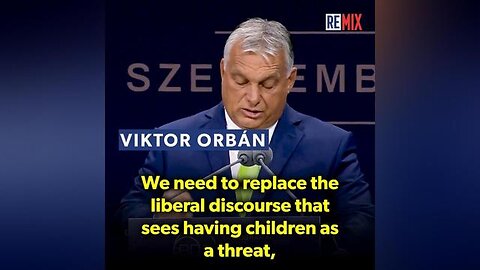 PM ORBÁN: EUROPE NEEDS MORE BABIES, HUNGARY CAN LEAD THE WAY