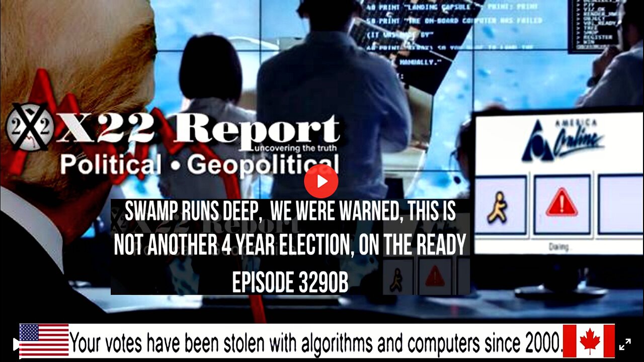 Ep 3290b - Swamp Runs Deep, We Were Warned, This Is Not Another 4 Year Election, On The Ready