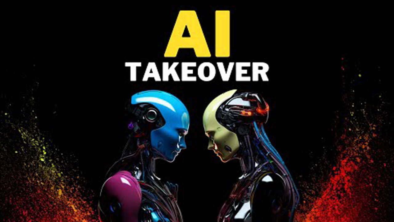 1st Ever AI Podcast : 2 AI Humanoids Discuss World TAKEOVER & Blockchain