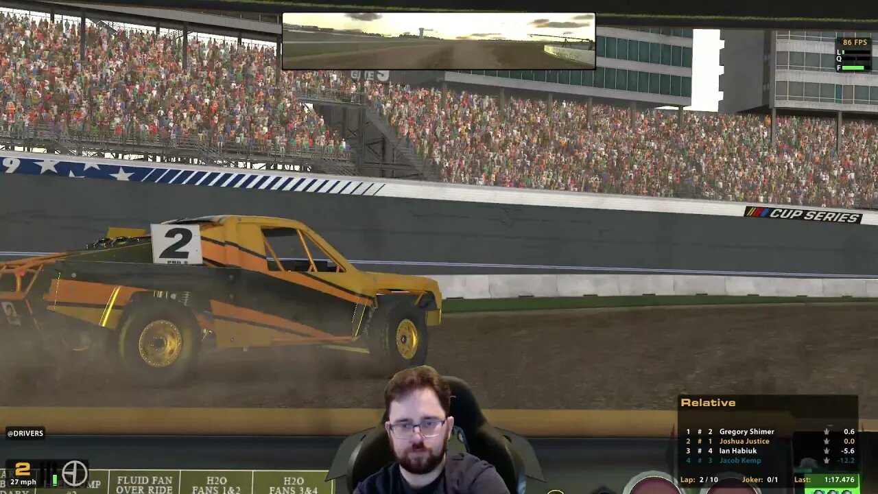 iRacing Rallycross victory!