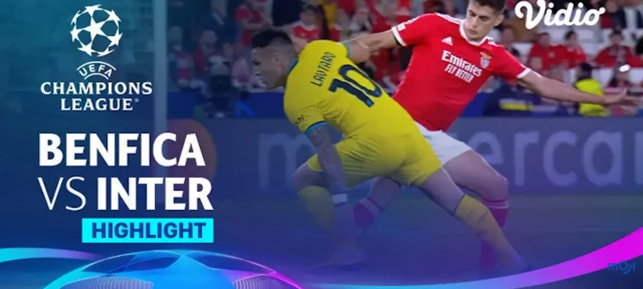 Benfica vs Inter Milan 0-2 | Highlight UEFA Liga Champions 2022/23 | Video Moments Highlight