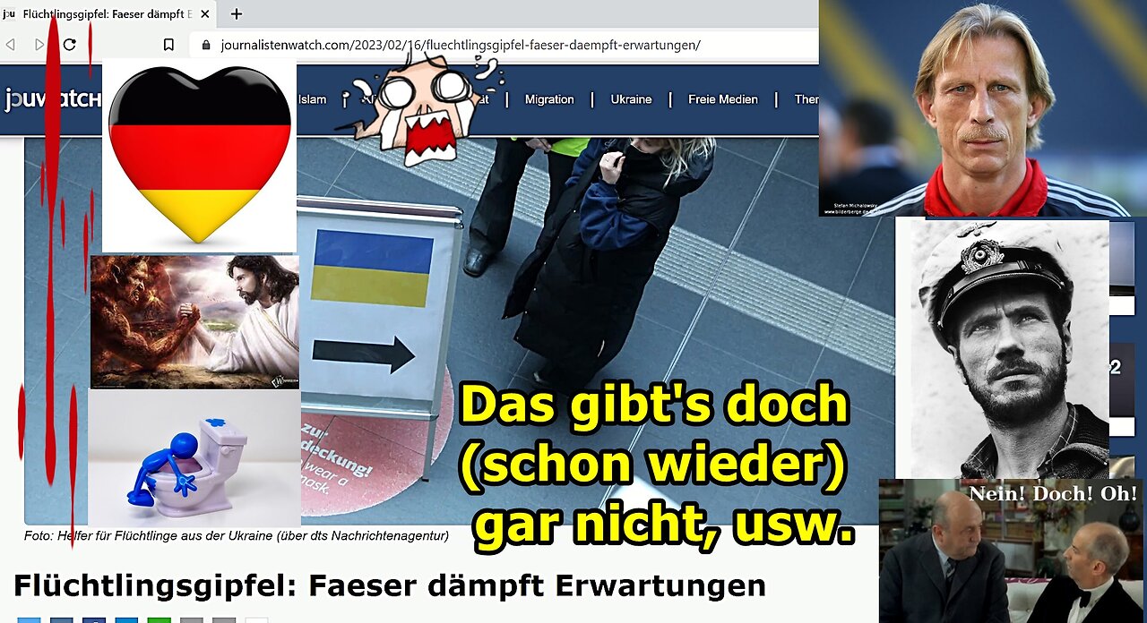 Traurige Nachrichten an das Deutsche Volk vom 16.02.2023!!! ...