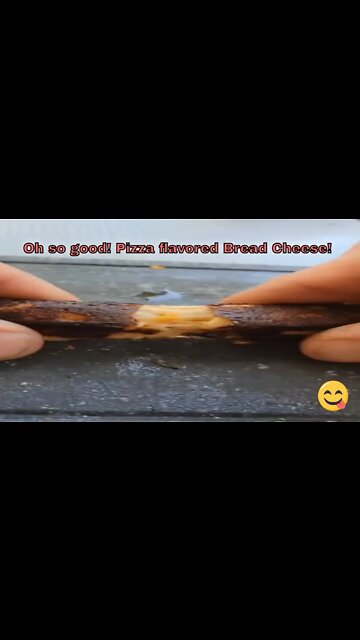 If you like cheese and pizza, you have to try this!! #pizzacheese #breadcheese #shorts #cheese
