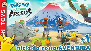 POKÉMON LEGENDS: ARCEUS #1 - Início da nossa AVENTURA! Mundo Aberto PT-BR 1080p