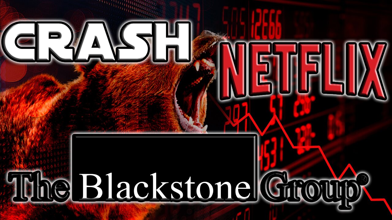 Blackstone $BX And Netflix $NFLX Earnings Everything Crashes On Earnings Beat