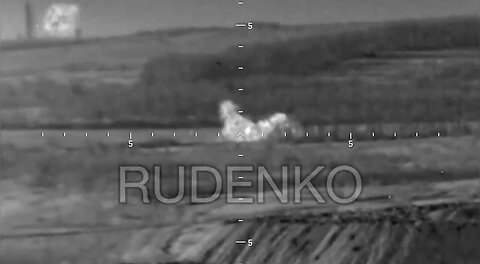 Russian artillery working over the Seversk sector