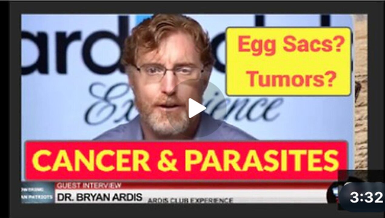 PARASITE EGG SACS Being Diagnosed as CANCER. High Blood Pressure Drugs (PRIL VENOMS)