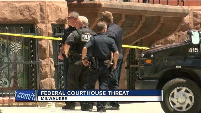 Man arrested for making threats at federal courthouse
