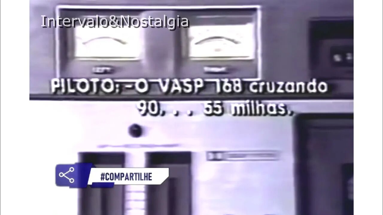 3 acidentes aéreos em 1982 com som caixa preta em um deles