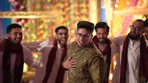 Groom's Dance Performance on Mehndi Night