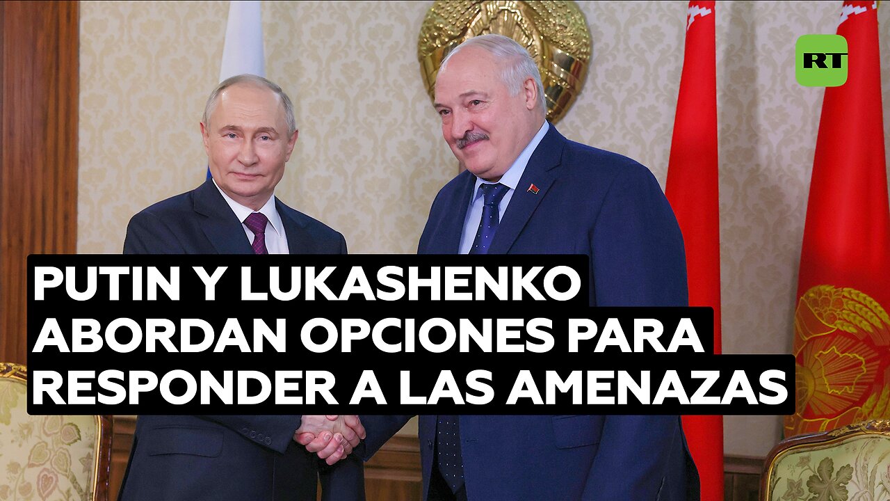 Putin y Lukashenko abordan opciones para responder a las amenazas en las fronteras