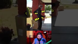 Amazon driver gets cactus butt
