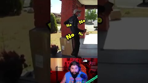 Amazon driver gets cactus butt