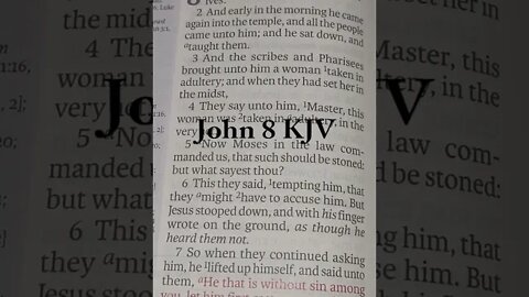 Jesus Forgives Sin with a Commandment #shorts #forgiveness #christiancontent #scripture #wordofgod