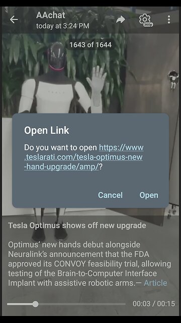 Documentary: Tesla Hand Update