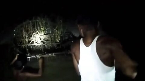 রাতে মাছ ধরা সুরমা নদিতে। Night Fishing in Surma River.