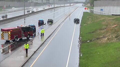 Warrensville Heights Police officer struck on I-480 in stable condition