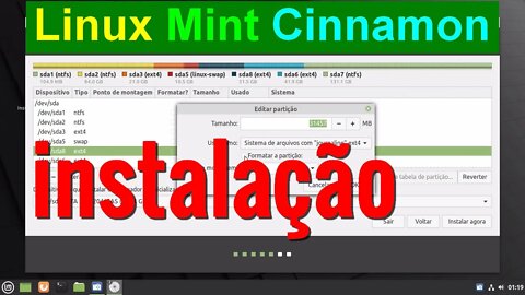 Instalação do Linux Mint Cinnamon em dual boot com windows