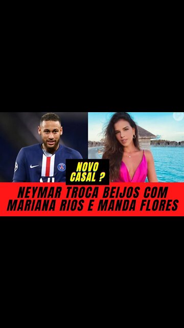 Neymar compra buquê de flores vermelhas para Mariana Rios após ficada #Shorts #YouTubeShorts -