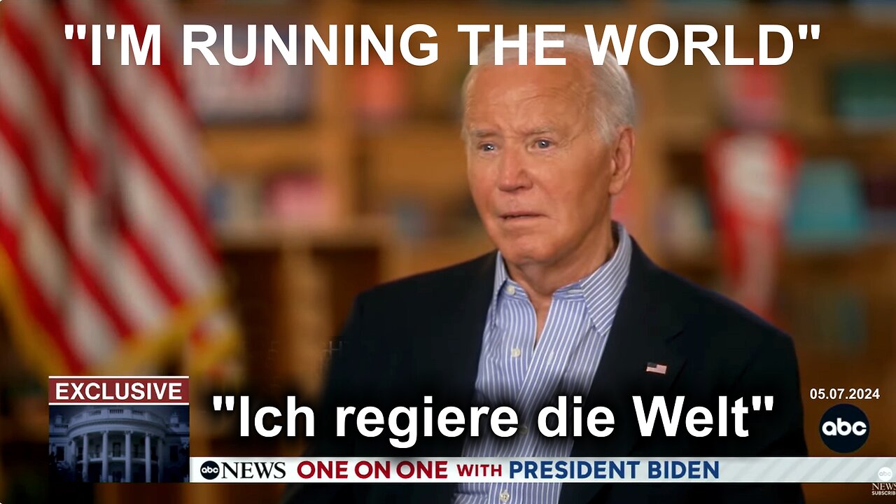 Biden: "Ich regiere die Welt"