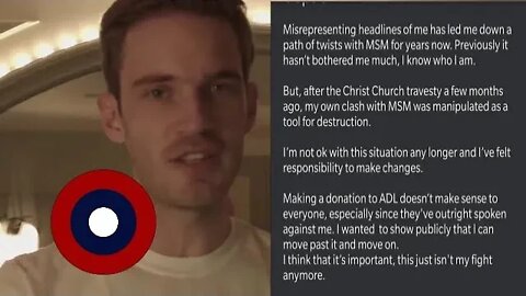 PewDiePie Responds To The ADL Donation