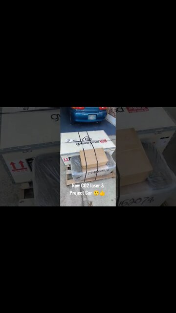 New CO2 Laser & Project Car 😉👍