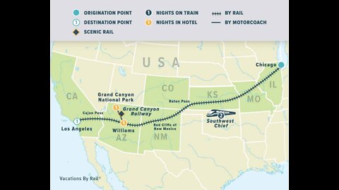 Cross Country Train Travels During the Pandemic